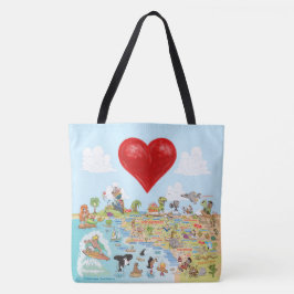 SoCal Tote Bag Tygkasse