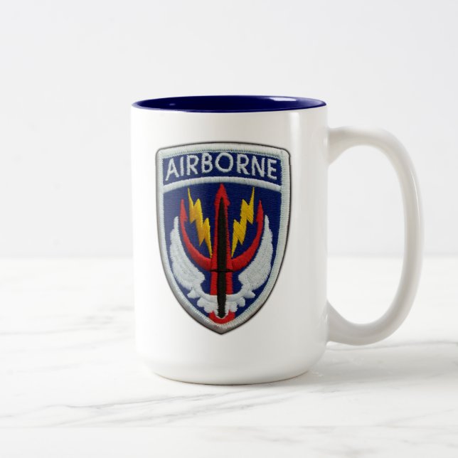 SOCCENT Speciell Ops central vets-patch Två-Tonad Mugg (Höger)