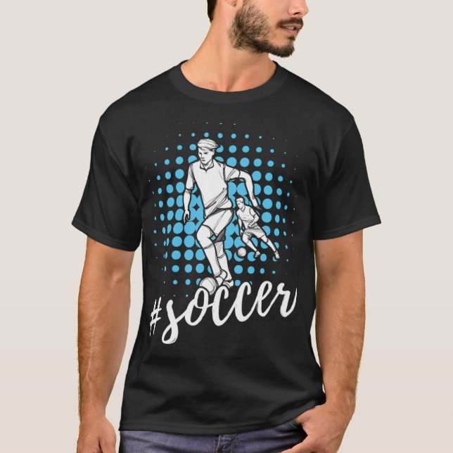 Soccer australian open hobby t shirt (Framsida)