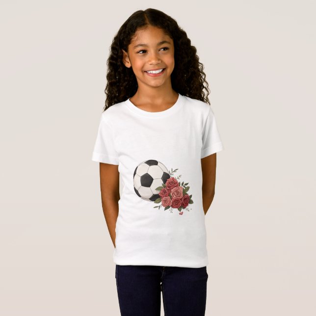 Soccer ball and Pink T Shirt (Hel framsida)