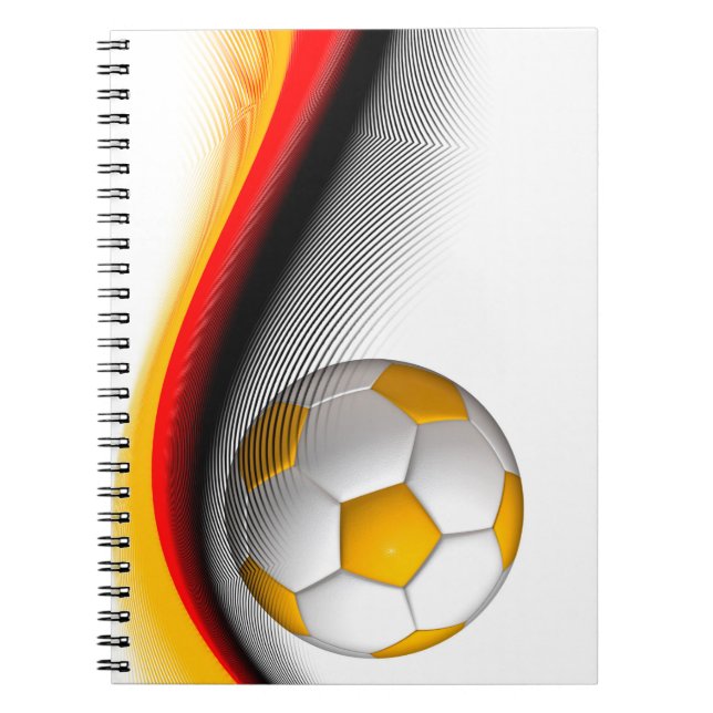 Soccer Ball Anteckningsbok (Framsidan)