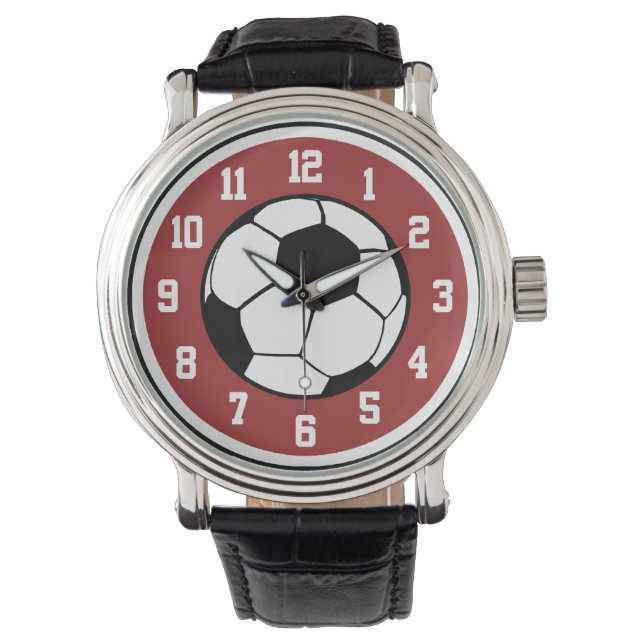 Soccer Ball Armbandsur (Framsida)