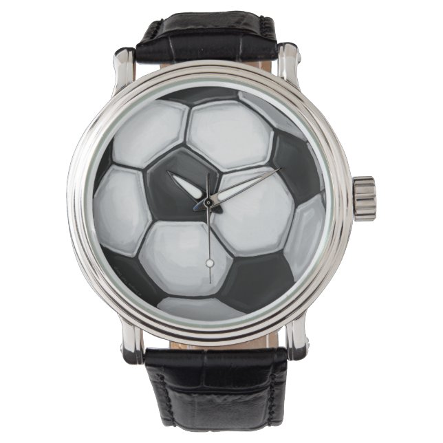 Soccer Ball Armbandsur (Framsida)