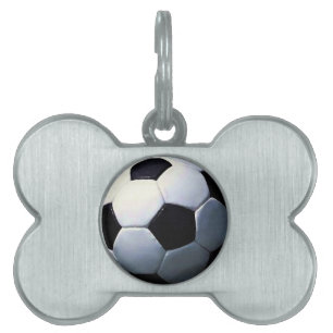 Soccer Ball ID-bricka Husdjur