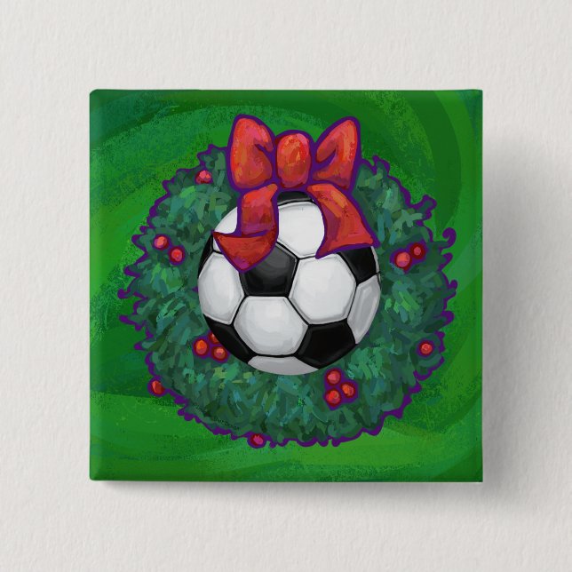 Soccer Ball-jul Knapp (Framsida)