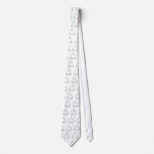 Soccer Ball Julgran Necktie Slips