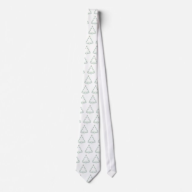Soccer Ball Julgran Necktie Slips (Framsida)