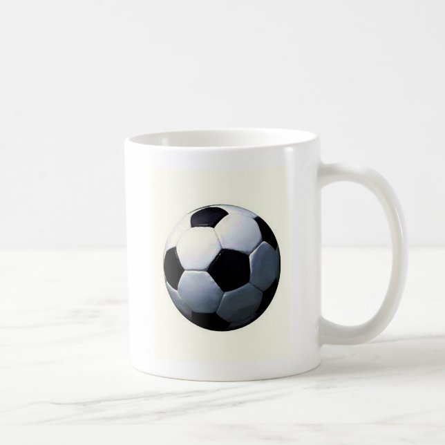 Soccer Ball Kaffemugg (Höger)