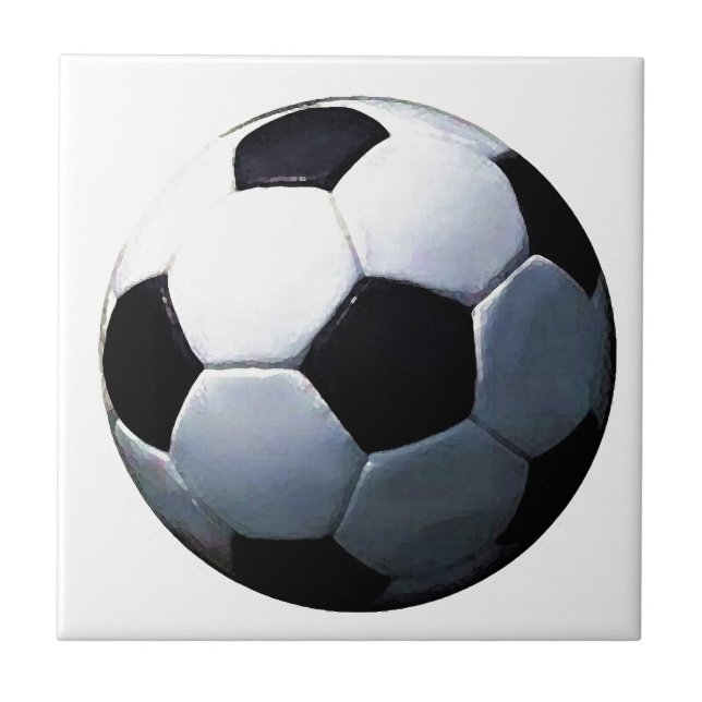 Soccer Ball Kakelplatta (Framsidan)