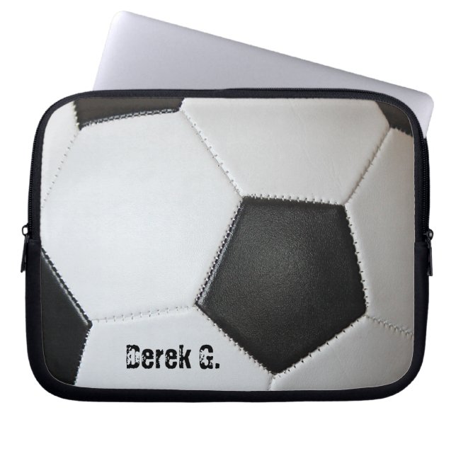 Soccer Ball Laptop sleeve (Framsidan)