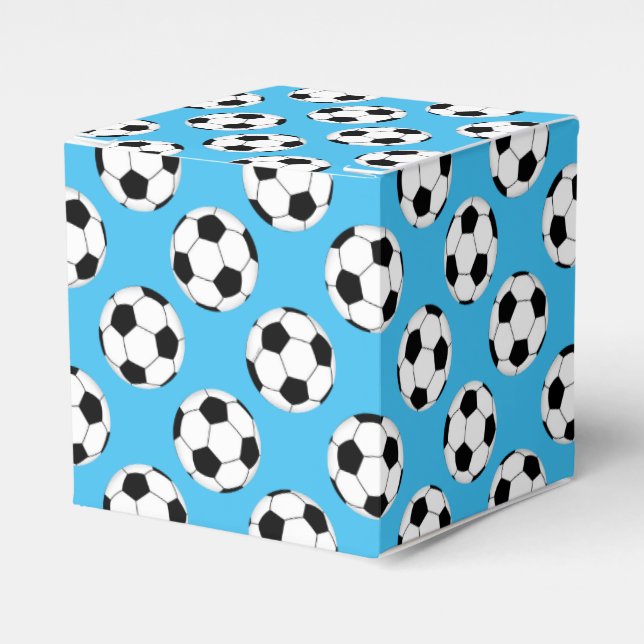 Soccer Ball Mönster Presentaskar (Framsidan Sidan)