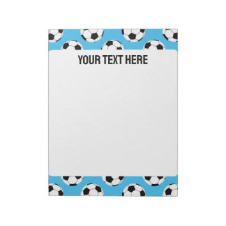 Soccer Ball Pattern Anteckningsblock
