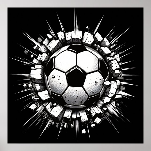 Soccer Ball Poster (Framsidan)