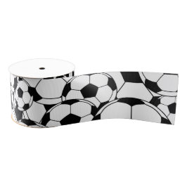 Soccer Ball Ribbon Football Sports Fan Ribbon