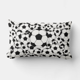Soccer Ball Sports Fan Decorative Throw Pillow Lumbarkudde