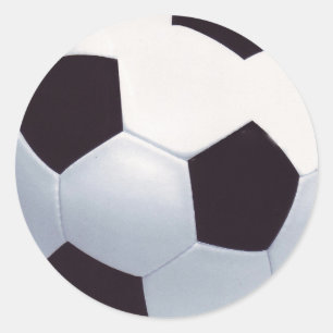 Soccer Ball Sticker Runt Klistermärke