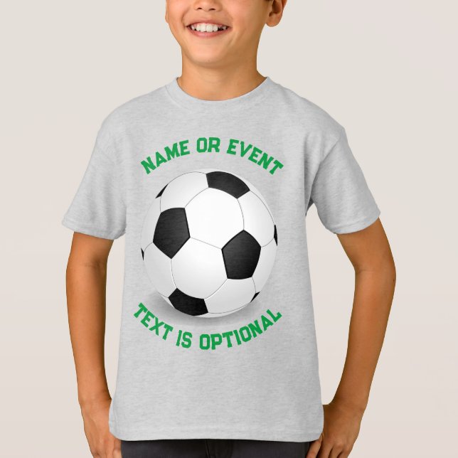 Soccer Ball T Shirt (Framsida)