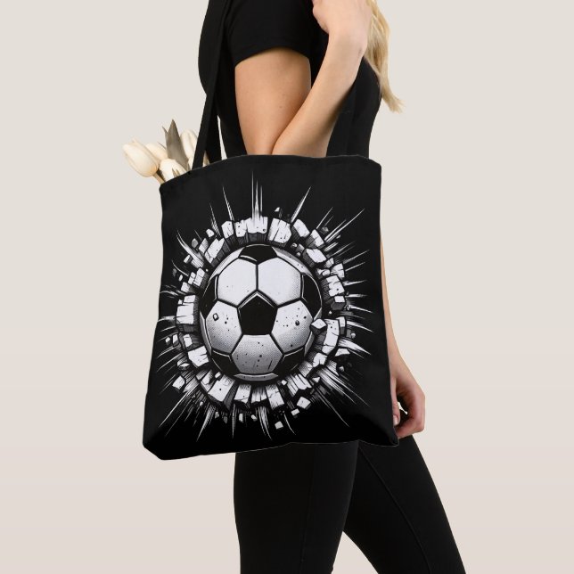 Soccer Ball Tygkasse (Närbild)