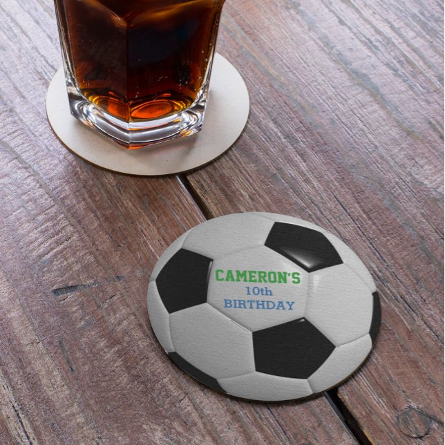 Soccer Ball Underlägg Papper Rund (Skapare uppladdad)