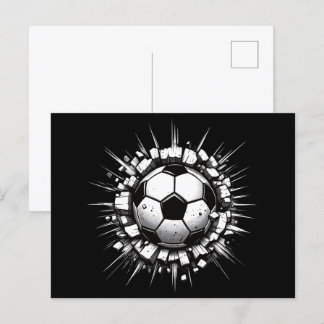 Soccer Ball Vykort