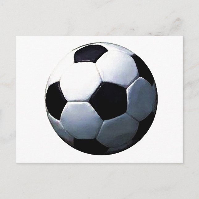 Soccer Ball Vykort (Framsida)