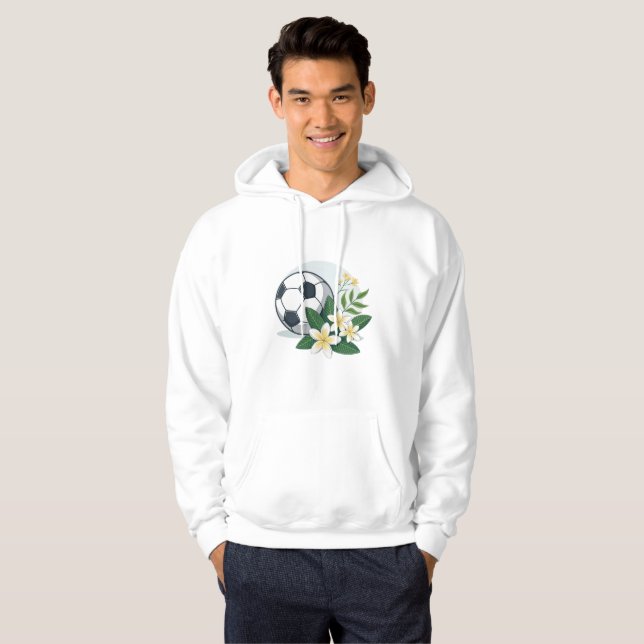 Soccer ball with Jasmine Hoodie (Hel framsida)