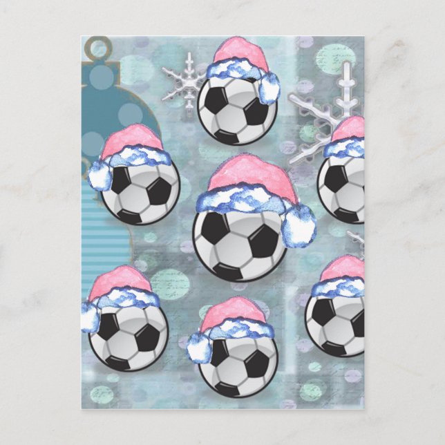 SOCCER BALLS VYKORT (Framsida)