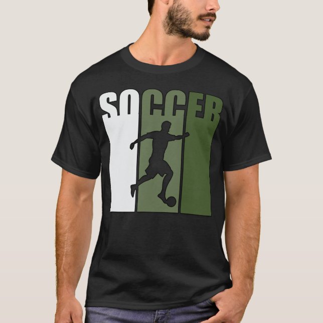 Soccer Boy Champion T Shirt (Framsida)