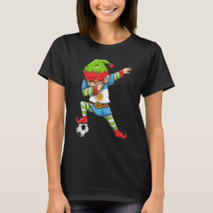 Soccer Boy Dabbing Elf Squad jul Argentina F T Shirt