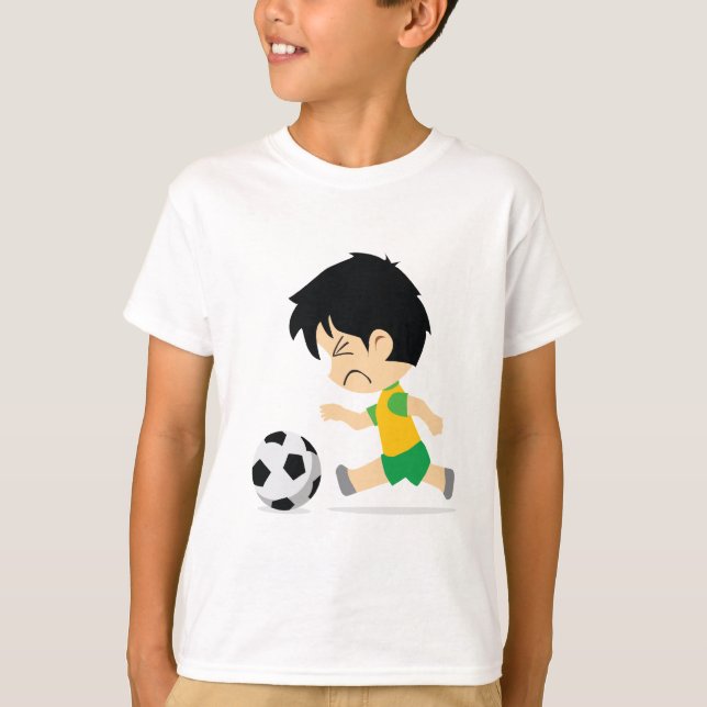 Soccer Boy Tee Shirt (Framsida)