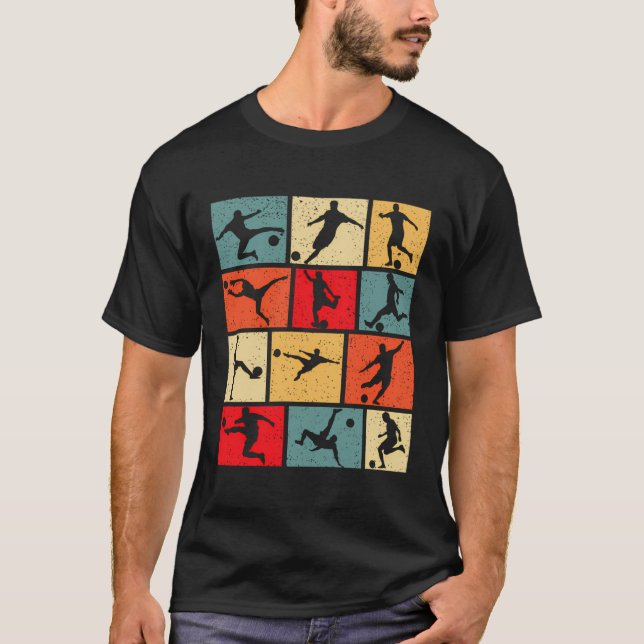 Soccer Boys Kids Manar T Shirt (Framsida)
