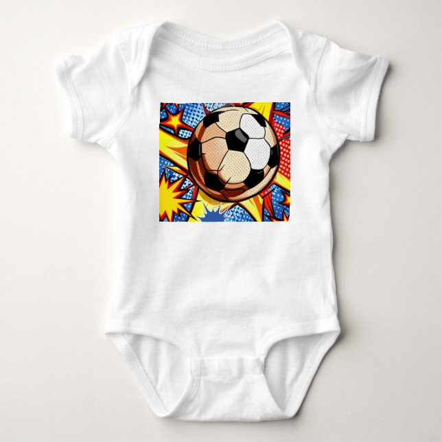Soccer Burst T Shirt (Framsida)