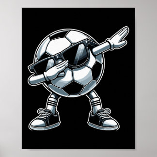 Soccer Byll Dabbing Funny Sports Player Soccer  Poster