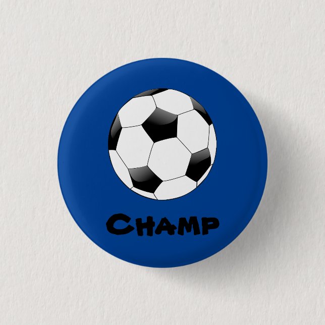 Soccer Champ Badge Knapp (Framsida)
