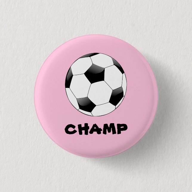 Soccer Champ Badge Knapp (Framsida)