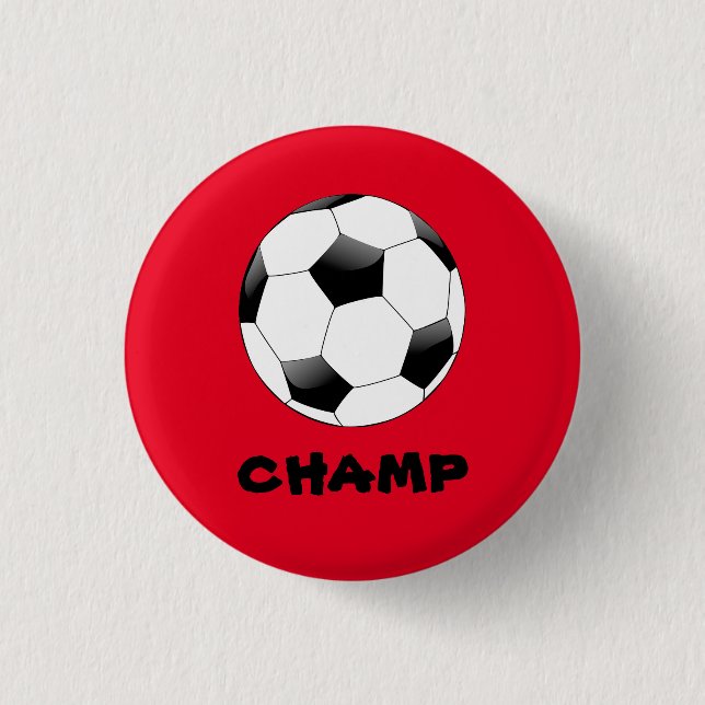 Soccer Champ Badge Knapp (Framsida)