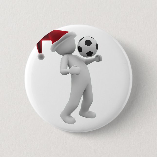 Soccer christmas knapp (Framsida)