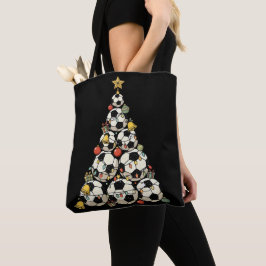 Soccer Christmas Tree Tygkasse