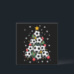 Soccer Christmas Tree Xmas Player Sports Lover Julkort<br><div class="desc">Soccer Christmas Tree Xmas Player</div>