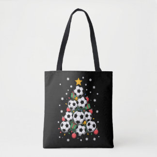 Soccer Christmas Tree Xmas Player Sports Lover Tygkasse