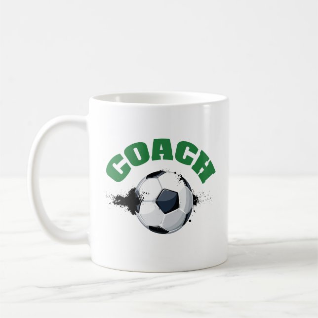 Soccer Coach Coffee Mugg (Vänster)