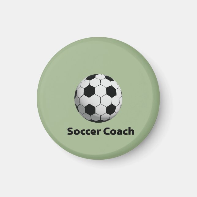 Soccer Coach Magnet (Framsidan)
