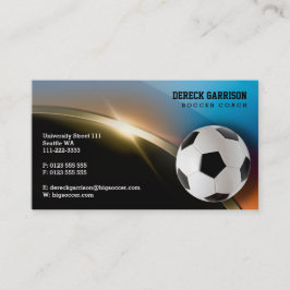 Soccer Coach | Moderna sportgåvor Visitkort