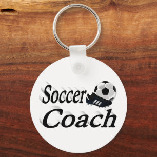 Soccer Coach Nyckelring