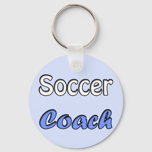 Soccer Coach Nyckelring (Framsida)