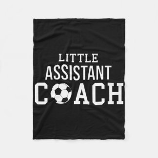 Soccer Coach Shirt - Little Istant Coach Child Hel Fleecefilt