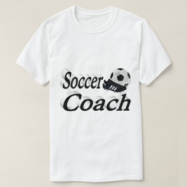 Soccer Coach T Shirt (Design framsida)