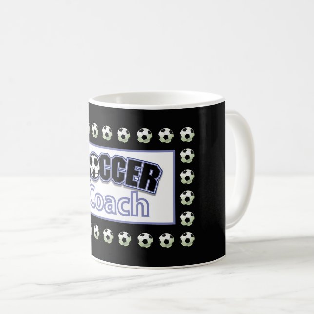 Soccer Coach Tack, Bollar Kaffemugg (Framsida höger)