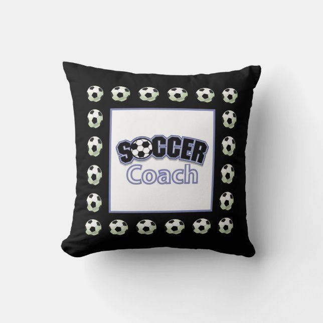 Soccer Coach Tack, Bollar Kudde (Framsida)