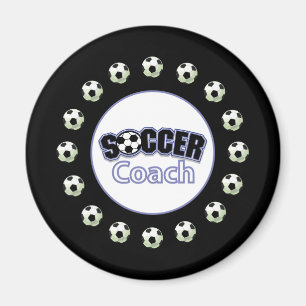 Soccer Coach Tack, Bollar Magnet